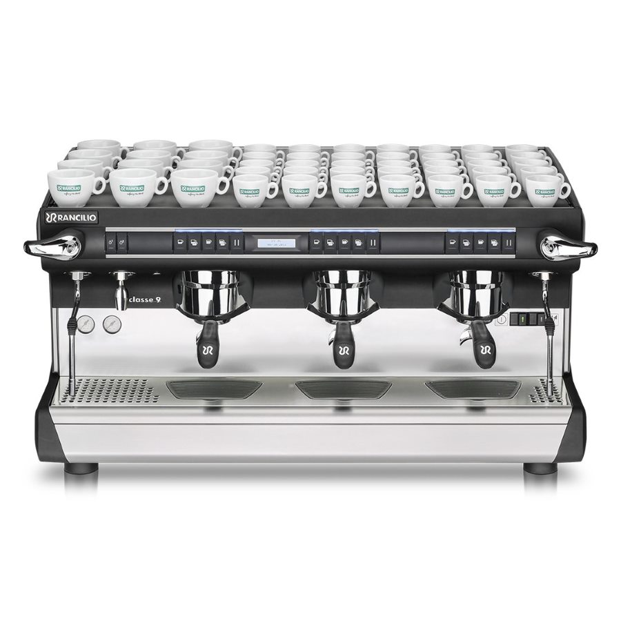 Maccina caff professionale Rancilio CLASSE 9 USB, 3 gruppi